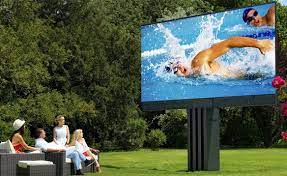 C Seed 201 Inch Outdoor Led Tv Outdoor Tv Outdoor Backyard Movie