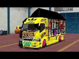 Mod bussid ini merupakan mod bussid truk pelengkap kumpulan mod truk 2021. Share Mod Bussid Terbaru Truk Canter Livery Madura Asyik Review Mod Bussid Youtube