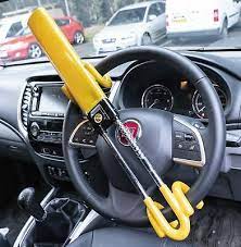 The steering locks have a robust and durable construction which protects your car completely against all the burglary attempts. For Bmw Heavy Duty Car Steering Wheel Lock High Security Anti Theft Twin Bar Ebay