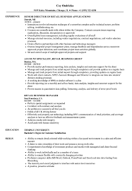 Tool to kick off your resume. Retail Business Resume Samples Velvet Jobs