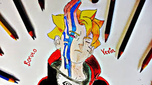 The otsutsuki awakening arc of the anime's take on the kawaki saga continues with. How To Draw Boruto Mode Karma Otsusuki Cara Menggambar Boruto Mode Karma Otsusuki Youtube