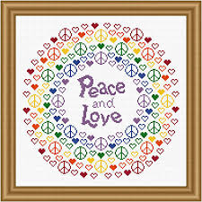 Check spelling or type a new query. Peace And Love Cross Stitch Pattern By Susan Saltzgiver Crosstitch Com