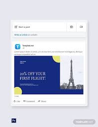 Instantly Download Free Simple Travel Agency Linkedin Post Template Sample Example In Adobe Photoshop In 2020 Travel Agency Travel Itinerary Template Post Templates
