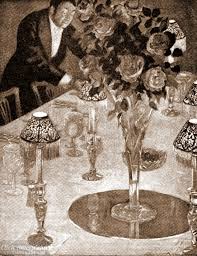 An edwardian hostess carefully predetermined every aspect of a dinner party—not only the menu and seating arrangements, but even topics of conversation during the meal. How To Throw A Formal Dinner Party Edwardian Style 1905 Click Americana