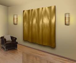 Gold Wall Metal For Back Focal Point Wall Lobby Design Wall Paneling Wall Design