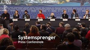 Egal, wo benni hinkommt, sie fliegt sofort wieder ra. Berlinale Berlin International Film Festival Systemsprenger Full Press Conference Berlinale 2019 Facebook
