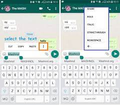 The whatsapp messenger has become the default chat application for many. How To Format Text Make Text Bold Italic Strikethrough Etc On Facebook Messenger And Whatsapp Quora