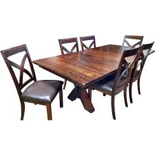 Bedroom, living & entertainment, dining & seating, kitchen Qw Amish Portland Plank Planed Table Quality Woods Furniture