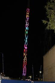 A Light Show On A Pole Texas State Fair 10 2014 Texas State Fair State Fair Light Show