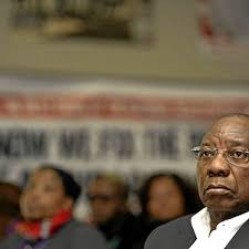 Cyril ramaphosa faced outrage from people who found it offensive that the anc described its audience in sandton as white counterparts. Justice Malala The Sad Truth Cyril Ramaphosa Is Terribly Afraid Of Julius Malema