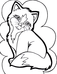 Dogs love to chew on bones, run and fetch balls, and find more time to play! Cat Coloring Pages Free Coloring Home