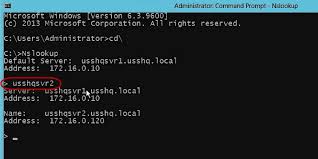 Using Command Line Utilities For Troubleshooting Name Resolution Interface Technical Training Interface Technical Training