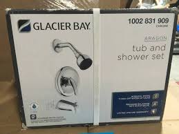 1000 x 1000 jpeg 32 кб. Kitchen Faucets Glacier Bay Aragon Spray Tub And Shower Faucet Chrome 1002 831 909 Home Garden