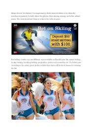 Another great way to find the best sports betting sites for you is to start by looking at the options available in your area. Sports Betting Best Odds And Online Betting At Playdoit Com