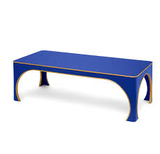 Crisp, structural gold, white, and glass are such a stunning combo. Brighton Coffee Table The Lacquer Company