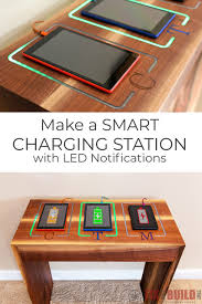 To secure the head to the bottom, apply wood the wireless charger comes with one as well. Diy Charging Station With Led Notifications Fixthisbuildthat