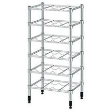Omar Bottle Shelving Unit Galvanized Ikea Range Bouteille Rayonnage Ikea