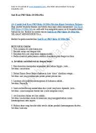 Soal ppkn tentang tentang sistem dan dinamika di indonesia untuk kelas xi semester 1 soal soal ini berisi tentang soal ppkn kelas 11 soal soal ini 1) bertambahnya penduduk. 60 Contoh Soal Essay Pkn Kelas 11 Sma Ma Dan Kunci Jawabnya
