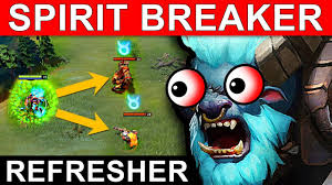 Spirit breaker is a very simple hero, who is also very strong in all stages of the game. Refresher Spirit Breaker Patch 7 10 Dota 2 New Meta Gameplay 45 Double Stun Spirit Breaker Youtube