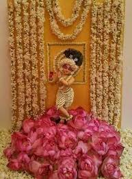 Decoration Idea For Krishna Janamastami Janmashtami Decoration Krishna Janmashtami Goddess Decor