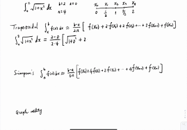 What are the requirements for a trapezoid? Solved Using The Trapezoidal Rule And Simpson S R