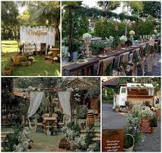 Dekor akad nikah di rumah surabaya. Buat Yang Segera Nikah Nih Daftar Vendor Dekorasi Rustic Keren