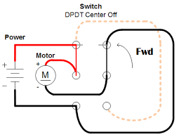 Diagram of a spst switch. Easiest Way To Reverse Electric Motor Directions Robot Room