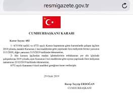 Cumhurbaşkanlığı kararnamesi son dakika haberleri ve en önemli gelişmeleri posta gazetesi resmi sitesinde. Taseronun Bekledigi Cumhurbaskanligi Kararnamesi Yayimlandi Tediyeler Belli Oldu