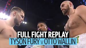 Otto wallin, ljustadalen, västernorrlands län, sweden. Heavyweight War Tyson Fury V Otto Wallin Full Fight Replay Youtube
