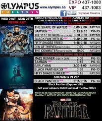 Mobile Showtimes Olympus Theatres Barbados Olympus Showtime The Shape Of Water