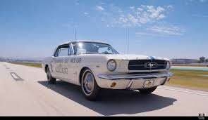 Image result for Pace Car White 1964 Mustang
