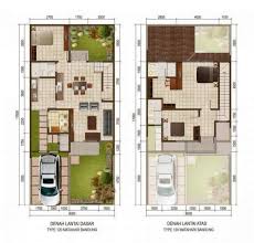 Desain rumah tingkat ukuran 6x9. Kreasi Denah Rumah Ukuran 9x9 M 1 2 Lantai Menarik Rumahminimalispro Com