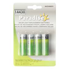 Shop Paradise Ba25400lt4 3 2 Volt Solar Battery Life For Outdoor Lights Overstock 11820346