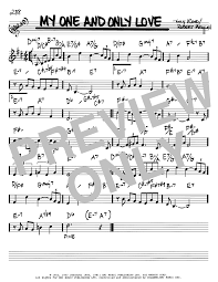 John Coltrane Johnny Hartman My One And Only Love Lyrics Sheet Music Digital Files To Print Licensed Robert Mellin Digital Sheet Music