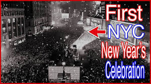 This Day In History December 31 1904 First Nyc New Year S Celebration New Year Celebration History Times Square New York