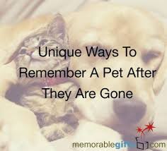 Unique Ways To Remember A Pet After They Are Gone Memorable Gifts Blog Personalized Engraved Unique Gift Ideas