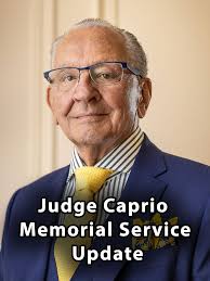 Funeral Arrangements for Judge Frank Caprio