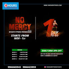 No Mercy Workout Programs 30 Days Fitness Band Workout