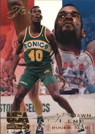 1994 Flair Usa 45 Shawn Kemp Rookie Year Nm Mt