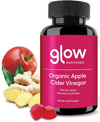 Amazon Com Glow Apple Cider Vinegar Gummies 1 Pack Unfiltered Organic Acv W Ginger Root E In 2020 Best Apple Cider Vinegar Organic Apple Cider Vinegar Apple Cider
