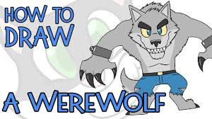 Maybe you would like to learn more about one of these? How To Draw A Werewolf Draw Cartoons Halloween 2018 Youtube