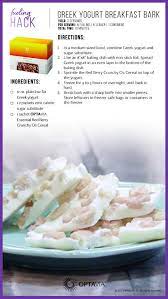 Greek Yogurt Breakfast Bark Great Fueling Hack Greek Yogurt Breakfast Medifast Recipes Lean And Green Meals