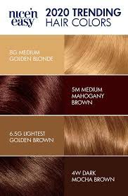 Clairol Nice N Easy 2020 Trending Hair Colors Permanent Hair Color Easy Hair Color Diy Hair Color