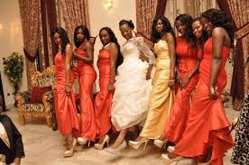 Bridesmaids Nigerian Wedding The No 1 Ultimate Nigerian Wedding Planning Blog Bridesmaid African Wedding African American Weddings