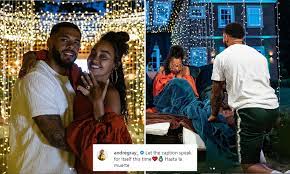 They've put a ring on it: Leigh Anne Pinnock Shares Details Of Her New Fiance Andre Gray S Romantic Proposal Daily Mail Online