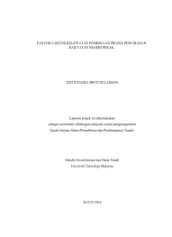 Merupakan contoh pelaporan penggunaan bahan, alat dan tenaga untuk proyek rehab rumah dinas pada hari itu selama seminggu. Top Pdf Faktor Faktor Kritikal Bagi Pemulihan Projek Perumahan Terbengkalai 123dok Com