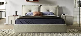 Letto matrimoniale pescara con testiera e giroletto sfoderabili. Rain Letto Matrimoniale Moderno Con Testiera A Cuscini Reclinabili Mab Home Furniture