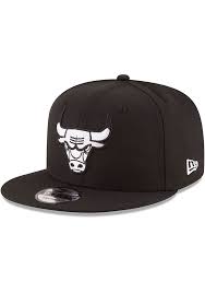 New Era Chicago Bulls Black 9fifty Mens Snapback Hat In 2021 Mens Snapback Hats Snapback Hats Chicago Bulls