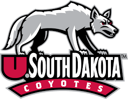 South Dakota Coyotes Secondary Logo Ncaa Division I S T Ncaa S T Chris Creamer S Sports Logos Page Sportslog South Dakota Word Mark Logo Sports Logo