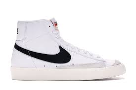 Nike Blazer Mid 77 Vintage White Black Nike Blazer Black Nikes Nike Blazer Black